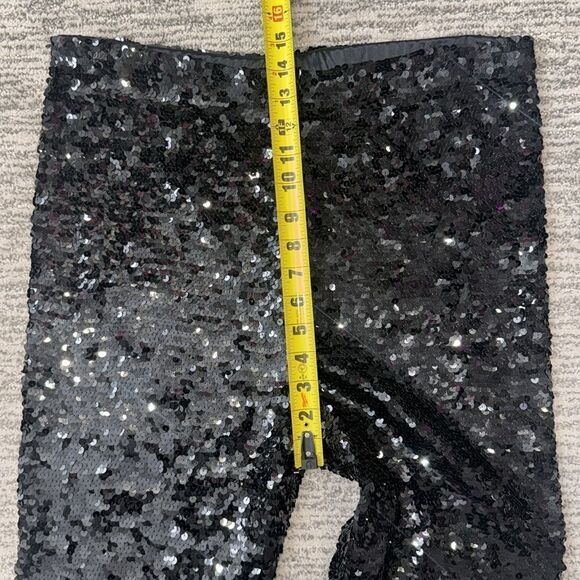 NWT Black Tie Sequins Skinny Pants XXL - Picture 7 of 13